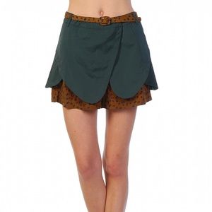NWT RYU skirt shorts in Olive